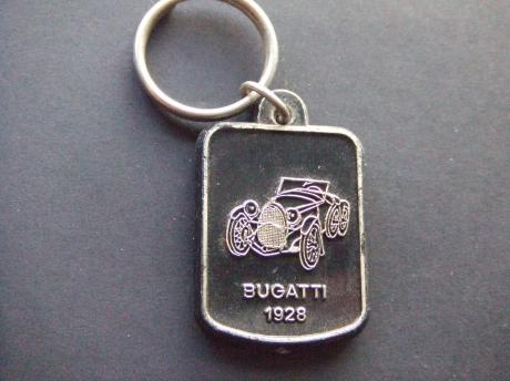 Bugatti 1928 auto oldtimer sleutelhanger